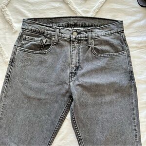 Levi's 512 Gray slim taper Jeans with Vintage Look